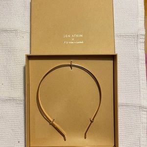 Jen Atkins goldtone headband